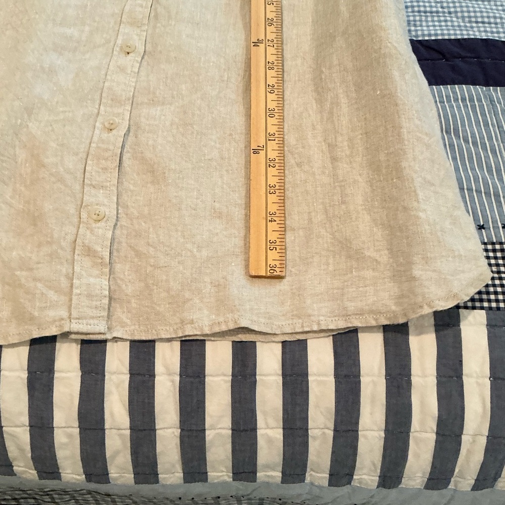 J. Crew Cream Baird McNutt linen Dress - Picture 11 of 11